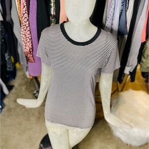 Reformation striped Joplin shirt size XS